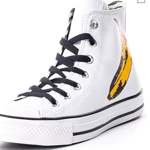 Andy Warhol Chuck Taylor White High top Converse